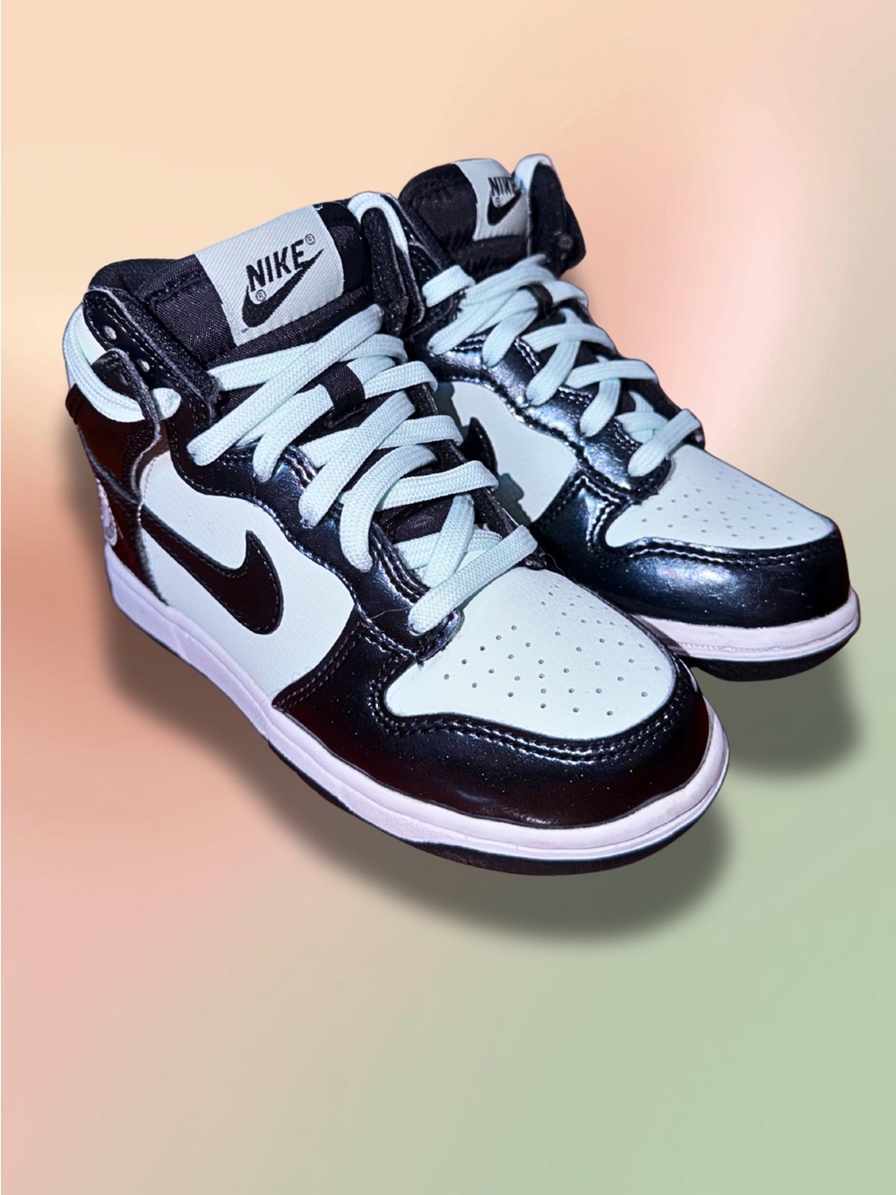 Nike Dunk High GS All-Star 2021 Barely Green Black DD1649-001 Toddler Size 11C